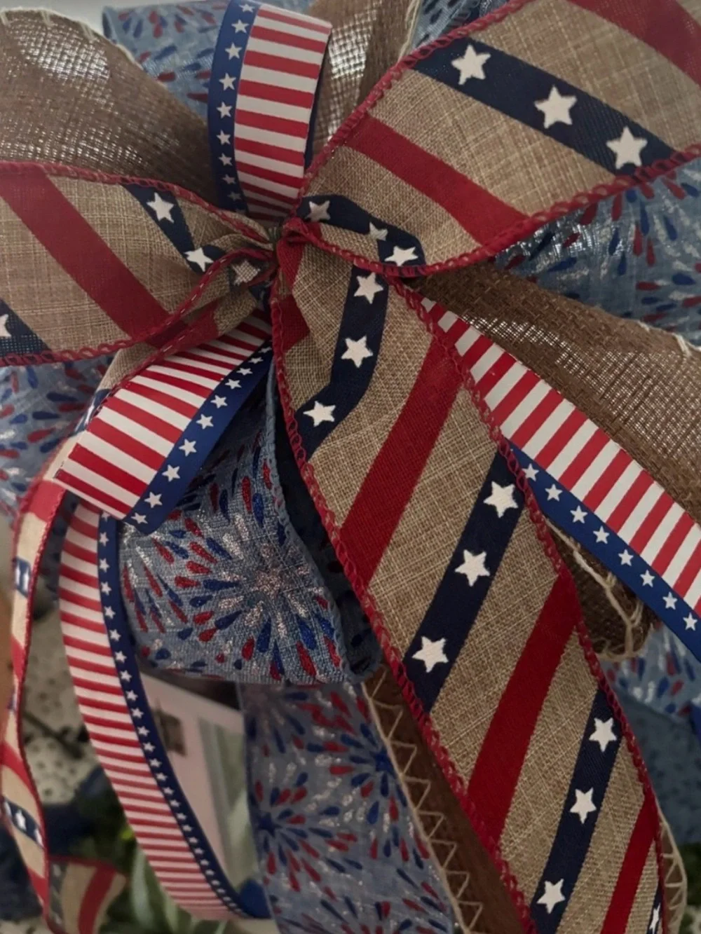 Patriotic Bow $15 Sale Americana Box Multiseason 🇺🇸 LAST CHANCE TODAY Final Sale
